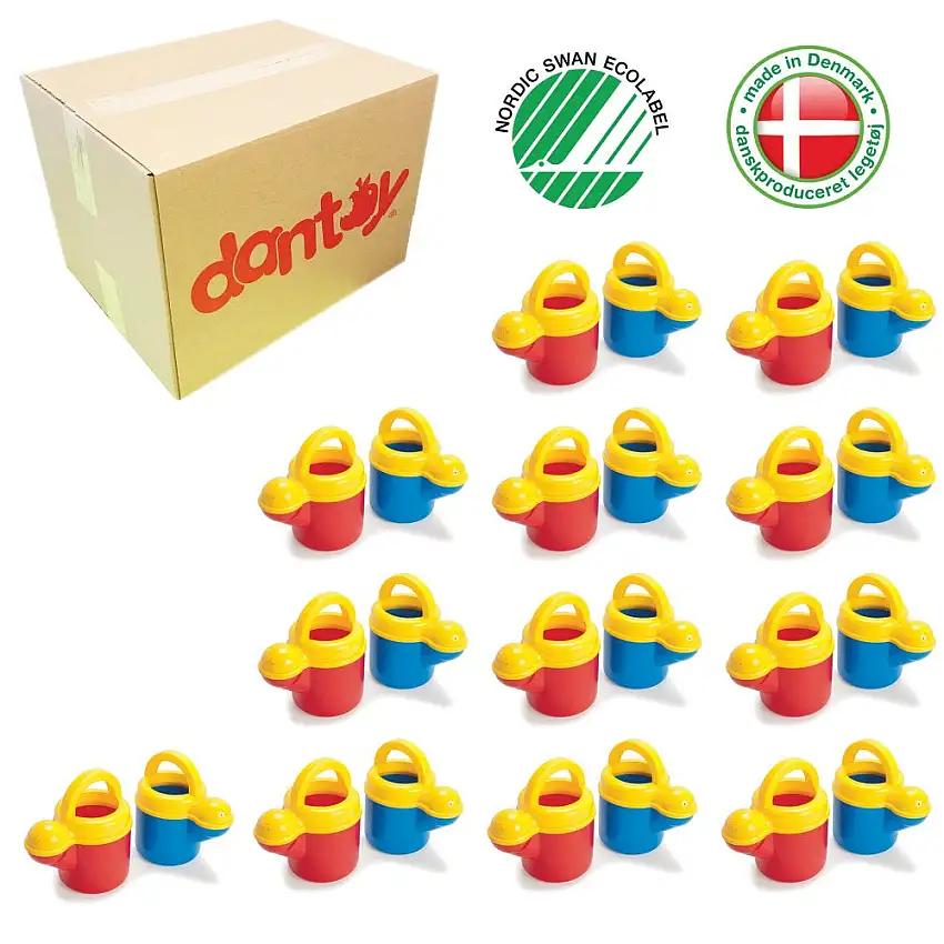 1 Kasse med 24 stk Svanemærkede Dantoy Vandkander - 1,0L - H:17 cm