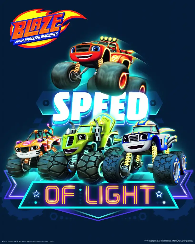 Blaze Poster 40x50 cm