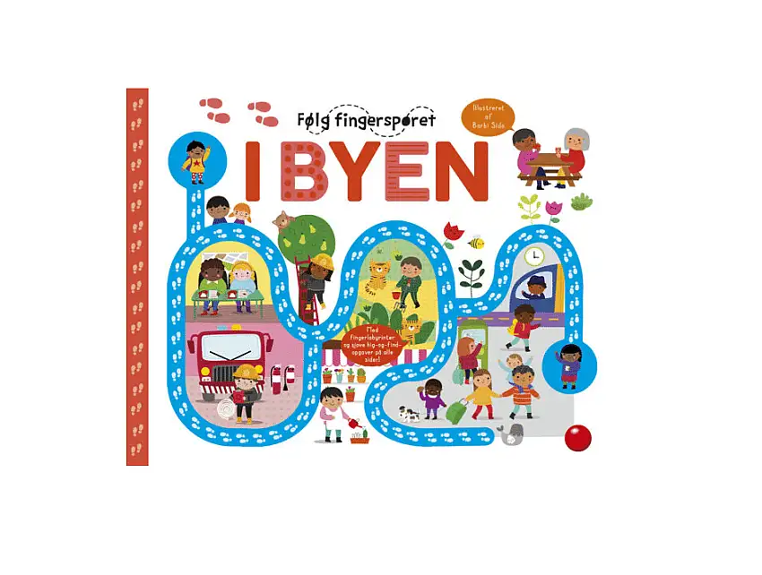 Følg fingersporet: I byen - køb lige her.