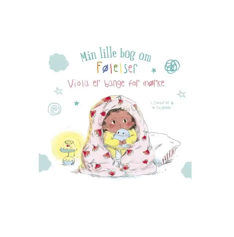 Min lille bog om følelser: Viola er bange for mørke - køb lige her.