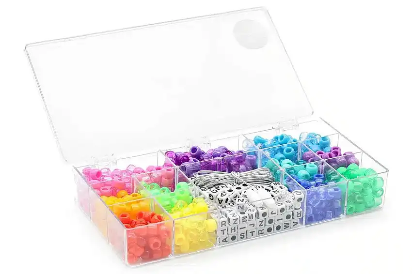 Pearl ´n Fun Rocai perlemix + bogstaver ass. farver m/elastik - køb lige her.