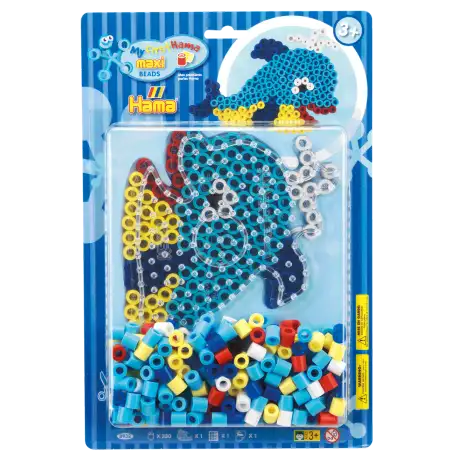 Delfin - Maxi perler gavesæt