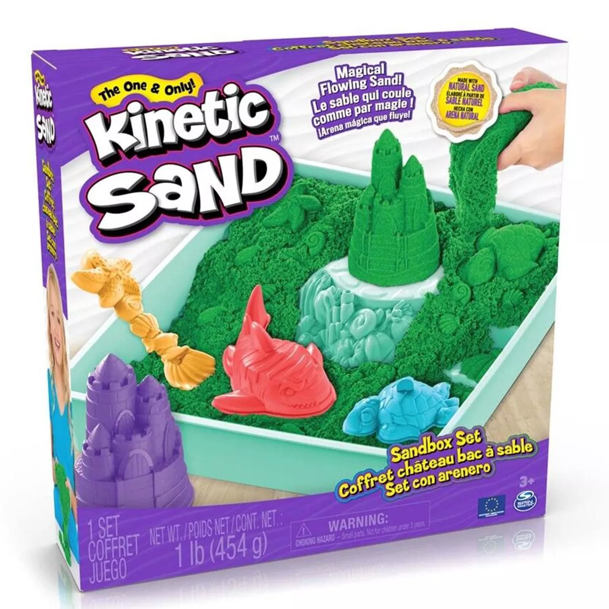 Sandboks sæt | Kinetic Sand | Stort udvalg af legetøj